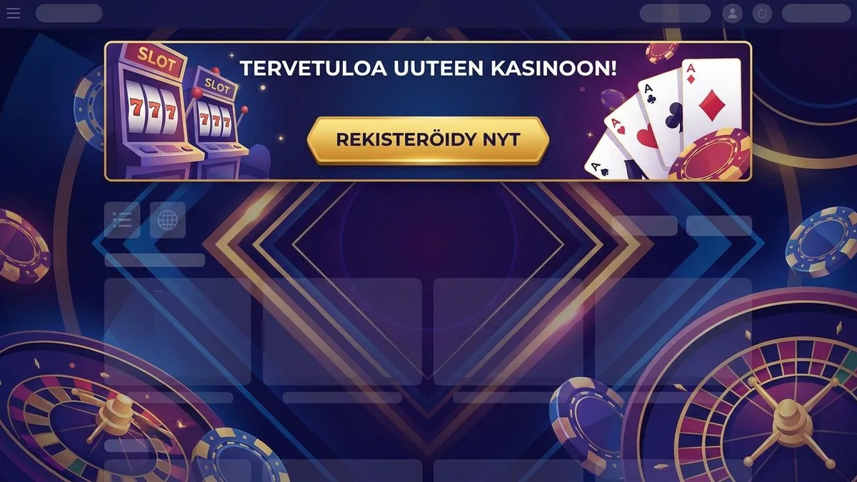 Rekisteröidy bonuksen kanssa